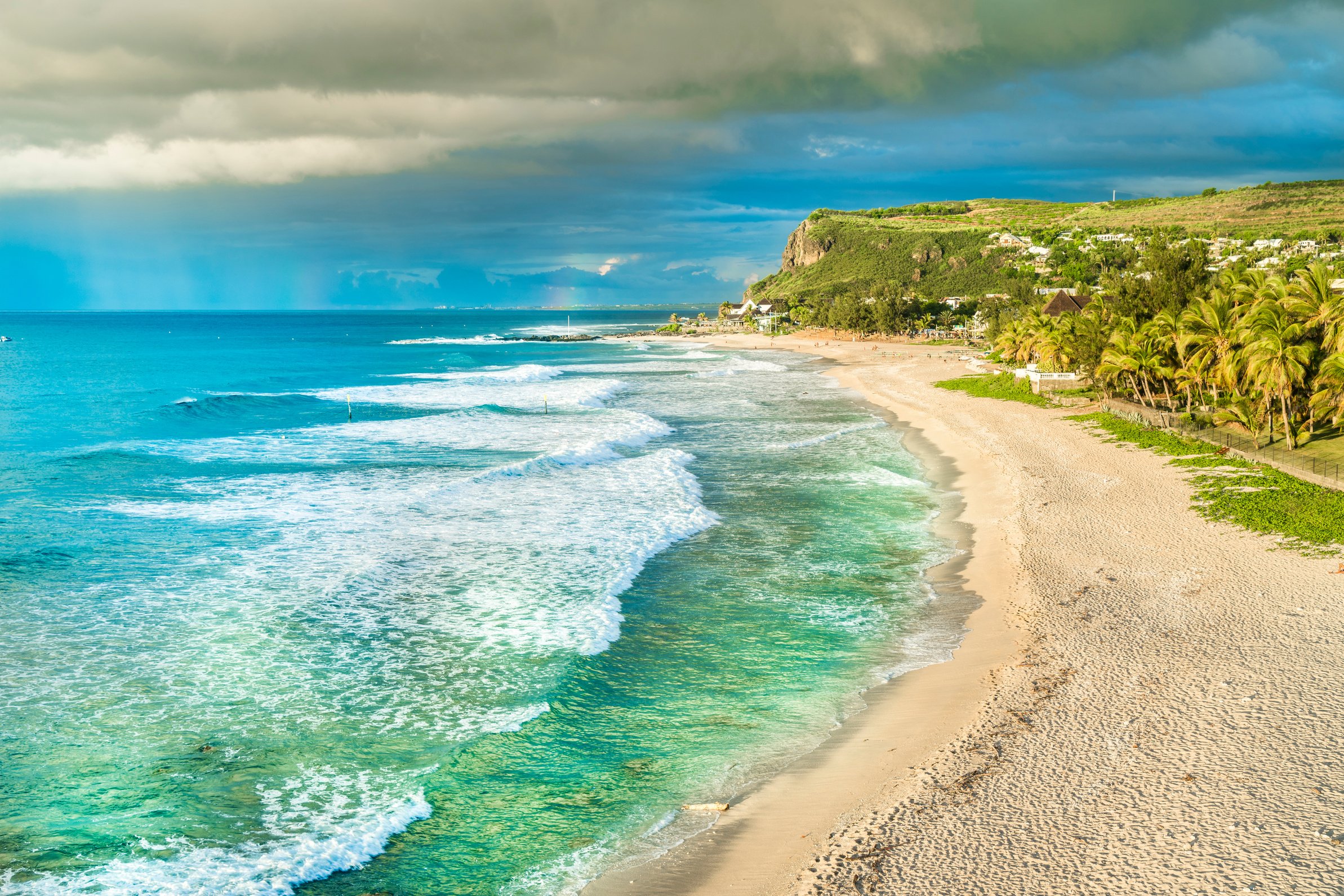 Boucan Canot Beach, Reunion Island