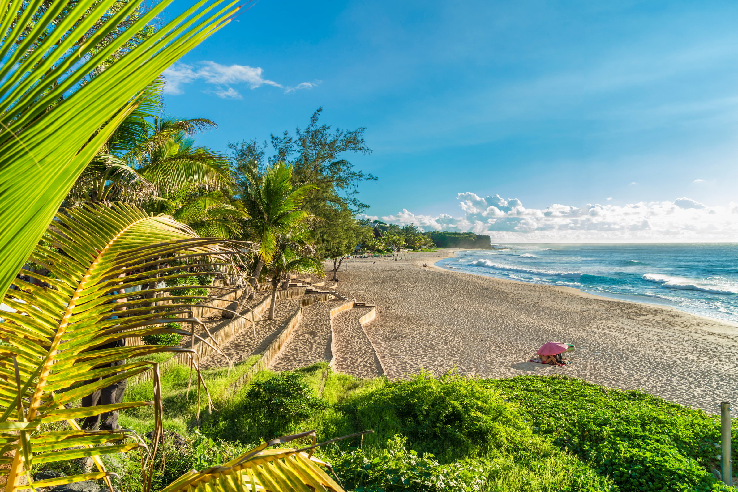 Boucan Canot Beach, Reunion Island