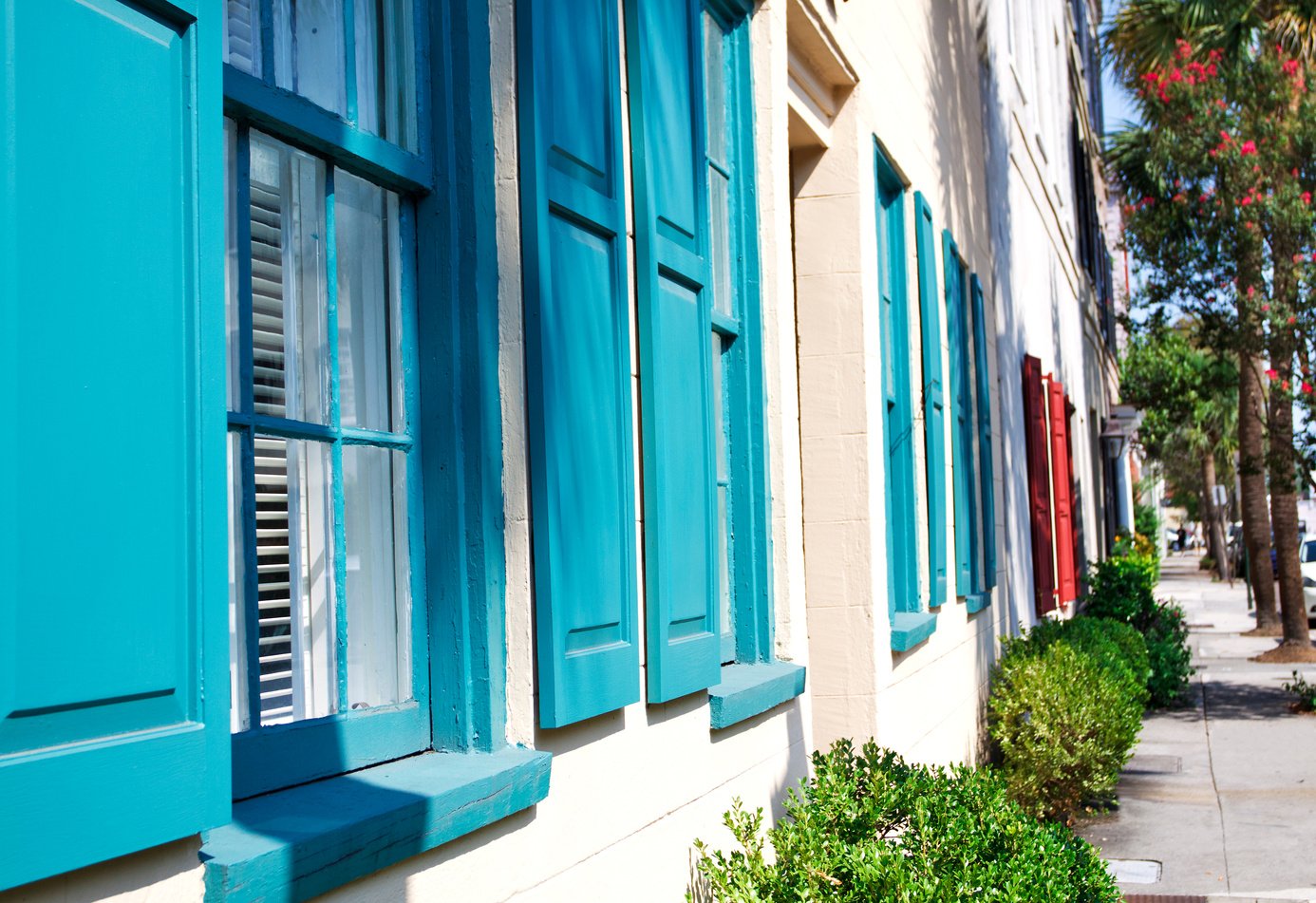 Bright Window Shutters